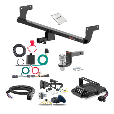 03-09 KIA Sorento 2 CURT Trailer Hitch + Assure Proportional Brake Controller Kit HBCW1629