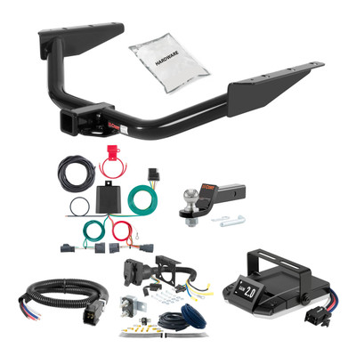 05-08 Dodge Magnum 2 CURT Trailer Hitch + Assure Proportional Brake Controller Kit HBCW708