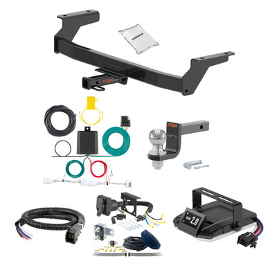 07-15 Mazda CX-9 2 CURT Trailer Hitch + Assure Proportional Brake Controller Kit HBCW1806