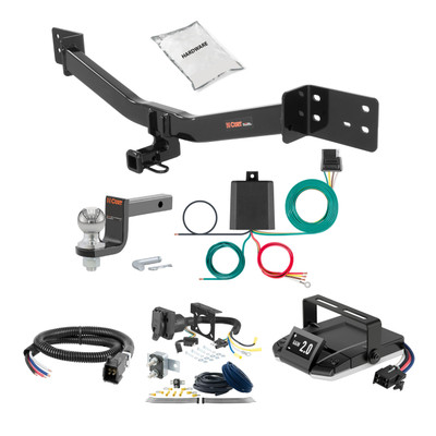 01-06 Lexus LS430 1.25 CURT Trailer Hitch + Assure Proportional Brake Controller Kit HBCW1680