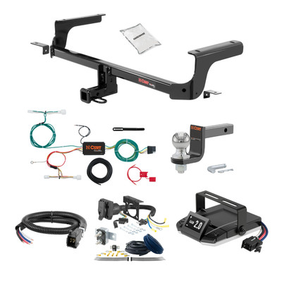 89-95 Mazda MPV  1.25 CURT Trailer Hitch + Assure Proportional Brake Controller Kit HBCW1814