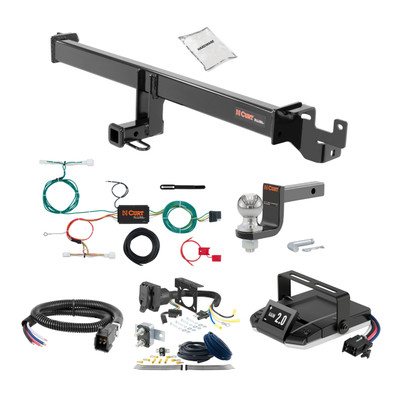 94-09 Mazda B4000 00-05 models are no drill 2 CURT Trailer Hitch + Assure Proportional Brake Controller Kit HBCW1795