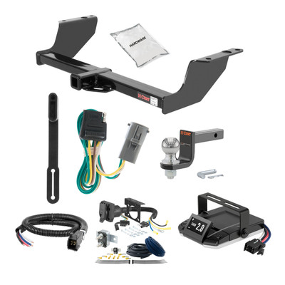 98-07 Mazda B3000 00-05 models are no drill 2 CURT Trailer Hitch + Assure Proportional Brake Controller Kit HBCW1789