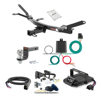 10-11 Mercury Milan 1.25 CURT Trailer Hitch + Assure Proportional Brake Controller Kit HBCW1937
