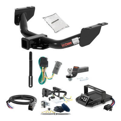 83-11 Ford   00-05 models are no drill 2 CURT Trailer Hitch + Assure Proportional Brake Controller Kit HBCW978