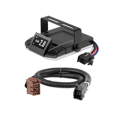 2003-2006 Chevrolet Silverado 3500 All CURT Assure Proportional 1-4 Axel Auto Leveling Motion-Sensing Trailer Brake Controller