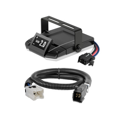2005-2024 Nissan Armada All CURT Assure Proportional 1-4 Axel Auto Leveling Motion-Sensing Trailer Brake Controller