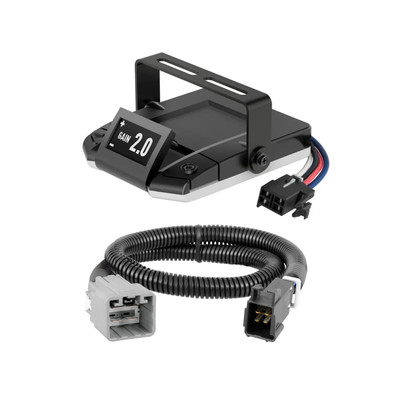 2011-2012 Ram 2500 All CURT Assure Proportional 1-4 Axel Auto Leveling Motion-Sensing Trailer Brake Controller