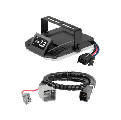 2013-2014 Ram 1500 All CURT Assure Proportional 1-4 Axel Auto Leveling Motion-Sensing Trailer Brake Controller