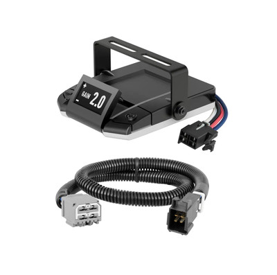 2022-2022 Jeep Grand Cherokee All CURT Assure Proportional 1-4 Axel Auto Leveling Motion-Sensing Trailer Brake Controller