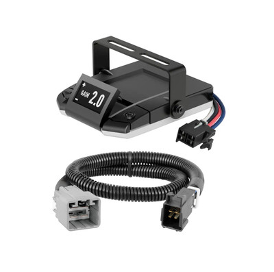 2015-2024 Ram 2500 Without factory integrated brake control (ITBC) CURT Assure Proportional 1-4 Axel Auto Leveling Motion-Sensing Trailer Brake Controller