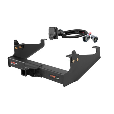 99 - 25 Ford F-450 Super Duty Cab & chassis with 34" frame width (O.D.) Curt 2", Class 5 Trailer Tow Hitch + 7-way Wiring Kit 15445