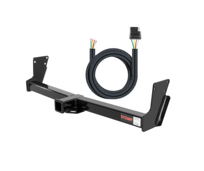 95 - 02 Chevrolet Blazer Down size Curt 2", Class 3 Trailer Tow Hitch + 4-flat Wiring Kit 13020