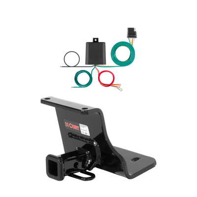 04 - 11 Chevrolet Aveo5 Hatchback Curt 1-1/4", Class 1 Trailer Tow Hitch + 4-flat Wiring Kit 11306