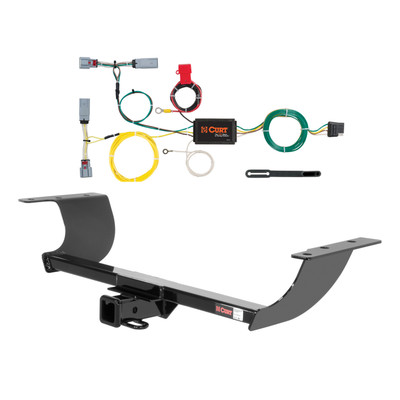 15 - 23 Chrysler 300S Curt 2", Class 3 Trailer Tow Hitch + 4-flat Wiring Kit 13093