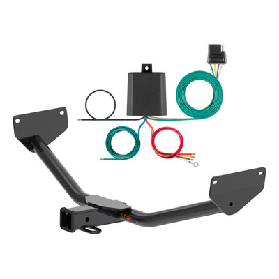 2025 Chevrolet Trax Curt 2", Class 3 Trailer Tow Hitch + 4-flat Wiring Kit 13585