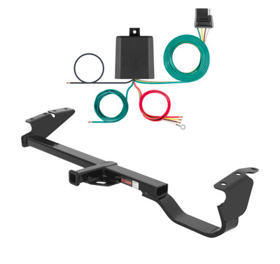 1999 - 2003 Toyota Solara Curt 1-1/4", Class 2 Trailer Tow Hitch + 4-flat Wiring Kit 12339