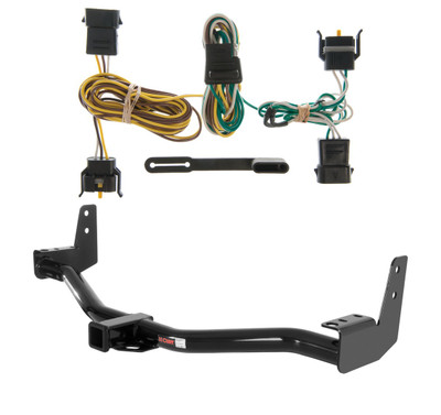 1997 - 2002 Ford Expedition Curt 2", Class 3 Trailer Tow Hitch + 4-flat Wiring Kit 13125