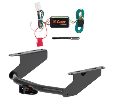 2019 - 2026 Subaru Ascent Curt 2", Class 3 Trailer Tow Hitch + 4-flat Wiring Kit 13400