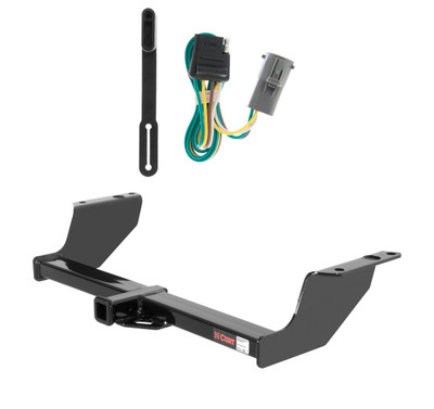2001 Mazda B2300 2001 - 2005 models are no drill Curt 1-1/4", Class 2 Trailer Tow Hitch + 4-flat Wiring Kit 12012