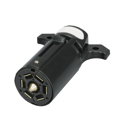 Bargman Wiring Connector, 7-Way Trailer End, No Wire BM50-77-003