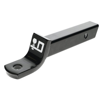 Draw-Tite Trailer Hitch Ball Mount, Fits 2 Inch Square Receiver, 2 Inch Drop, 0.75 Inch Rise, 6,000 lbss. Capacity, Black