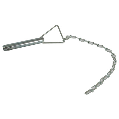 Bulldog Trailer Jack Accessory, Kit, 5/8 in. Pull Pin, 4.25 in. Tall, w/Chain for 190's