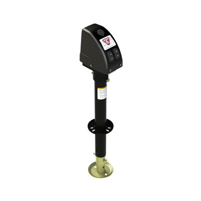 Bulldog 3,500 lbs Powered A-Frame Trailer Jack  Bolt-On, 14 in. Travel BD500187