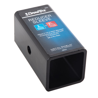 Draw-tite Trailer Hitch Adapter, from 3 in. to 2-1/2 in. Receiver, 6 in. Length