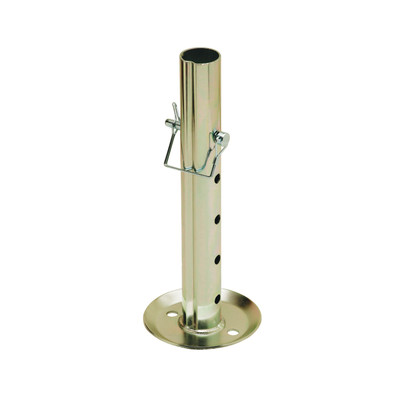 Bulldog Trailer Jack Replacement Part, Removable Disc Foot w/Snapper Pin for Bulldog Powered Drive Tongue Jack, 4,000 lbs.