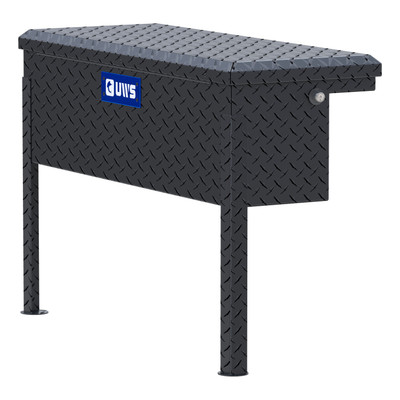 UWS Matte Black Aluminum 36" Truck Side Tool Box with Low Profile (Heavy Packaging) EC30363