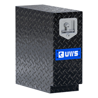 UWS Gloss Black Aluminum 18" Drawer Truck Tool Box DS-18-BLK