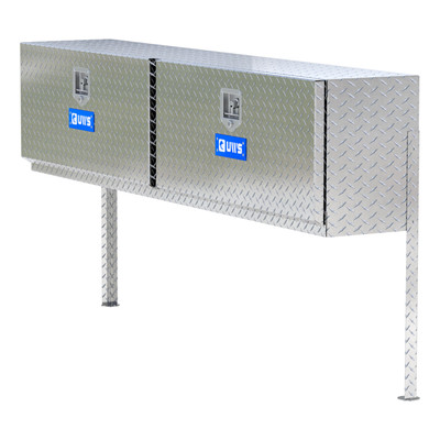 UWS Bright Aluminum 72" Double-Door Topside Truck Tool Box TBTS-72