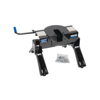 Reese Fifth Wheel Hitch 20,000 lbs. Capacity, Dual Jaw, Complete System, Industry Standard Mount