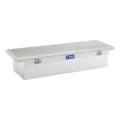 UWS Bright Aluminum 69" Crossover Truck Tool Box, Low Profile (Heavy Packaging) EC10451