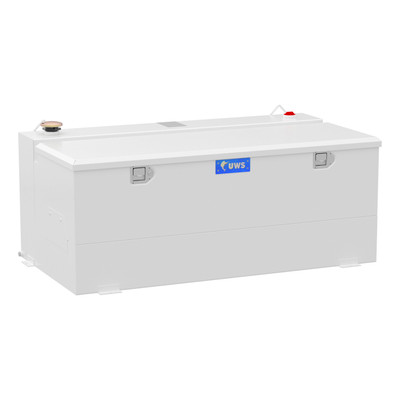 UWS White 100-Gallon Steel-Aluminum Combo Transfer Tank ST-100-COMBO-W