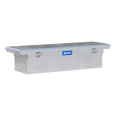 UWS Bright Aluminum 63" Crossover Truck Tool Box with Low Profile (Heavy Packaging) EC10331