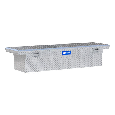 UWS Bright Aluminum 69" Crossover Truck Tool Box with Pull Handles (Heavy Packaging) EC10481