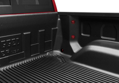 19-25 (New Body Style) Ram 1500 6'4" Bed - Rugged Liner Under Rail Bedliner w/o RmBx w/ Cargo Light D64U19