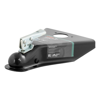 CURT 5,000 lbs 2" A-Frame Coupler with Posi-Lock Black Trailer Hitch Coupler