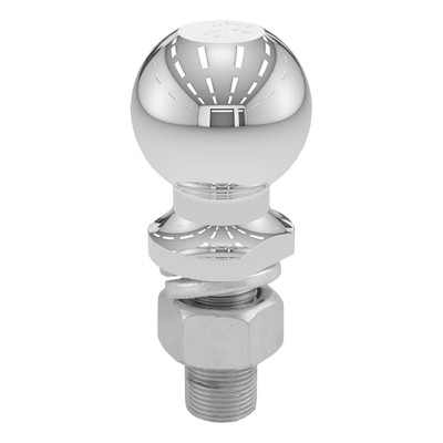 CURT 2-5/16" Trailer Ball (1" x 2-1/4" Shank, 10,000 lbs., Chrome) Trailer Hitch Ball