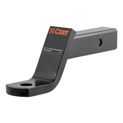 CURT Class 3 Ball Mount (2" Shank, 7,500 lbss., 4" Drop, 8-1/4" Long) Trailer Hitch Ball Mount
