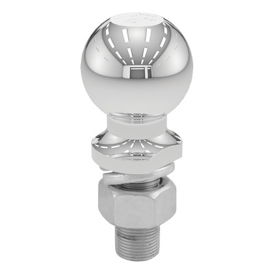 CURT 2-5/16" Trailer Ball (1" x 2-1/4" Shank, 12,000 lbs., Chrome) Trailer Hitch Ball