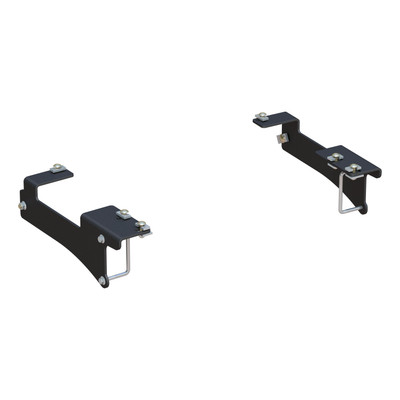 CURT Custom 5th Wheel Brackets, Select Chevrolet Silverado, GMC Sierra 2500, 3500 HD Fifth Wheel Trailer Hitch Bracket