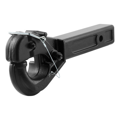 CURT Receiver-Mount Pintle Hook (2" Shank, 20,000 lbs., 2-1/2" Lunette Rings) Trailer Hitch Pintle Hook Mount