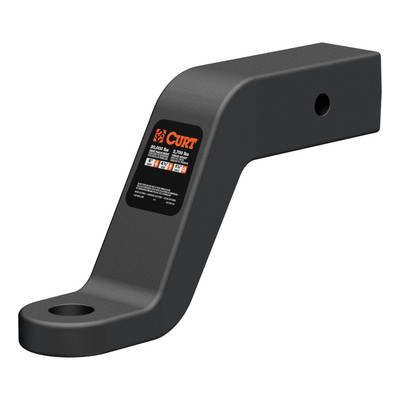 CURT Commercial Duty Forged Ball Mount (2-1/2" Shank, 20,000 lbss., 6" Drop) Trailer Hitch Ball Mount