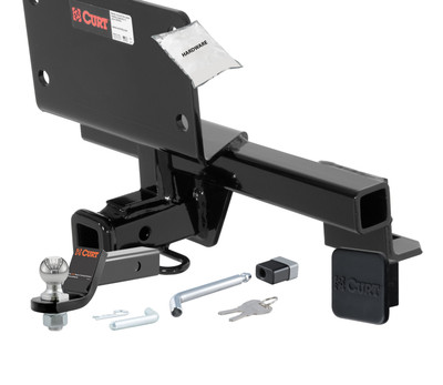 11 - 12 Infiniti G25 -- 1.25in. CURT Trailer Hitch + Ball Mount + Cover + Lock Kit by CURT HWA1475