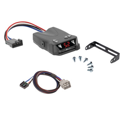 2011-2012 RAM 3500 Tekonsha Brakeman IV Time Delay Brake Controller for Trailers with 1 to 4 Axles Black 8507120