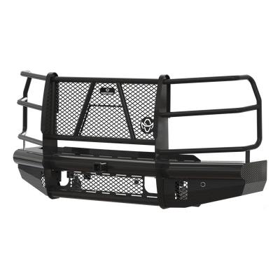 Ranch Hand FBC241BLR Legend Front Bumper with Grille Guard, Fits Select Chevrolet Silverado 2500, 3500 HD
