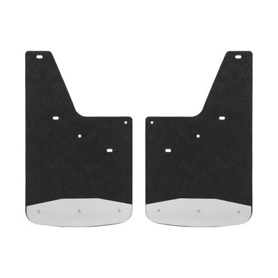 LUVERNE Front or Rear 12" x 20" Rubber Mud Guards, Select Silverado, Sierra (2 Flaps) 250740